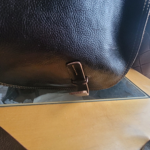 DKNY Vintage Leather Messenger bag - Picture 3 of 14